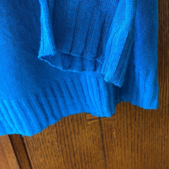 EMPORIO ARMANI Knit woman’s Wool Blue Sweater /TAGS included! Size Small (IT 42) - Picture 4 of 16